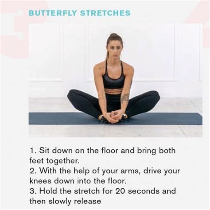 How do you do the butterfly stretch?