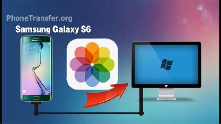 How do you download pictures from Galaxy s6 to computer?