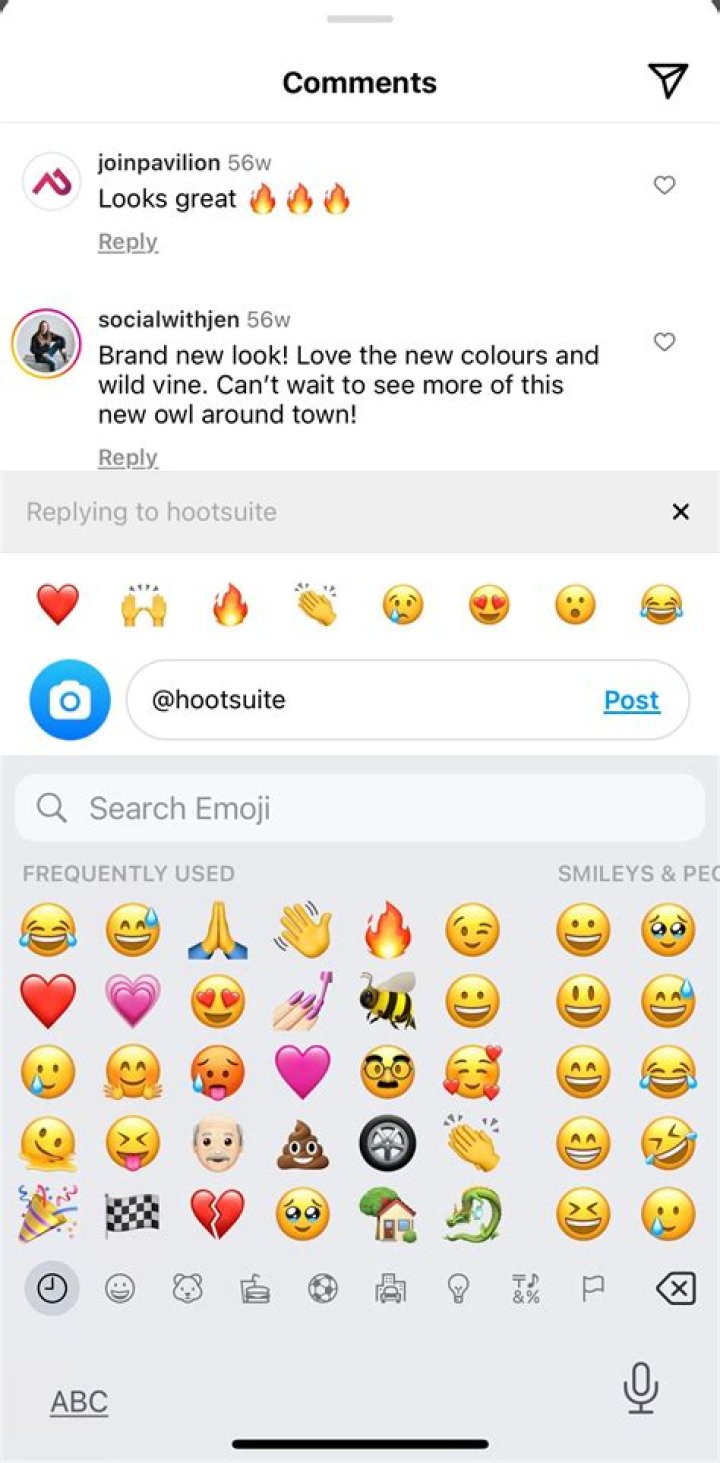 How do you drag and drop on Instagram?