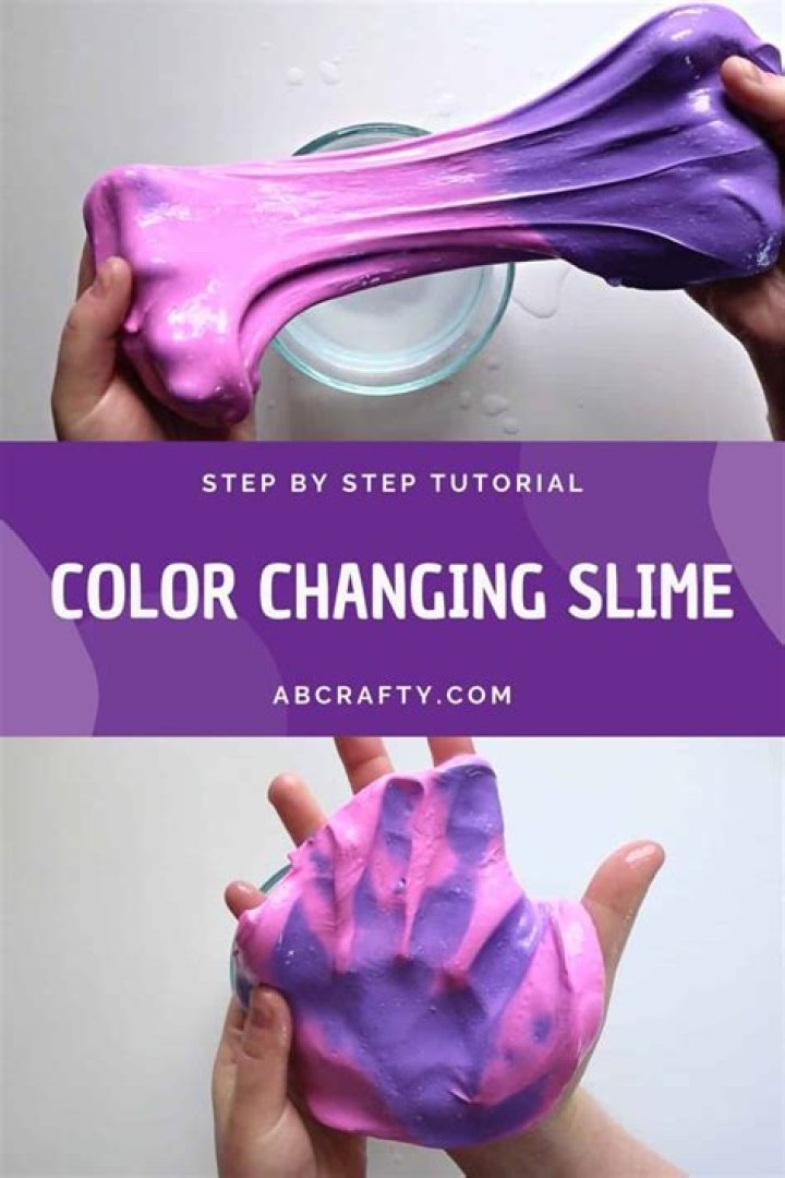 How do you dye slime without staining your hands?