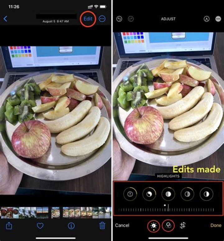 How do you edit photos on iOS 13?