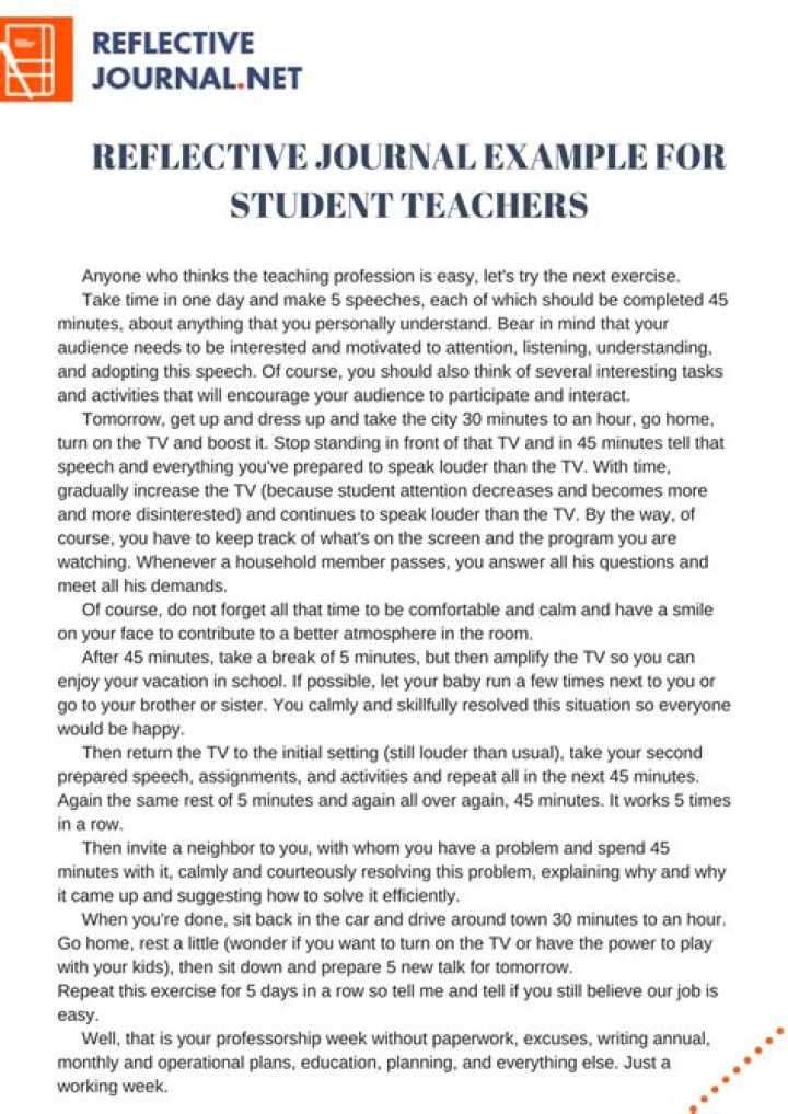 How do you encourage students to write journals?