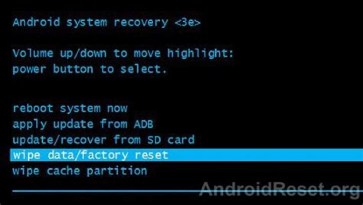 How do you factory reset a Galaxy s4 Active?