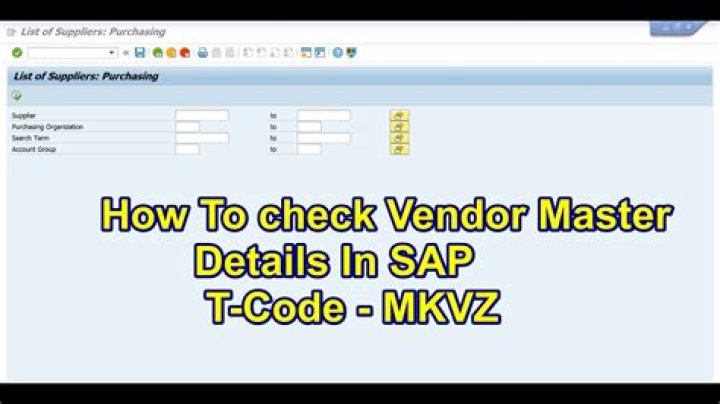 How do you find a vendor?