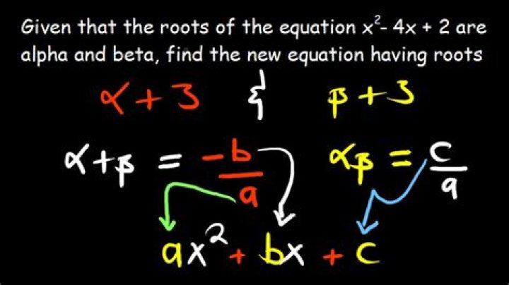 How do you find the roots of a quadratic Beta Alpha?