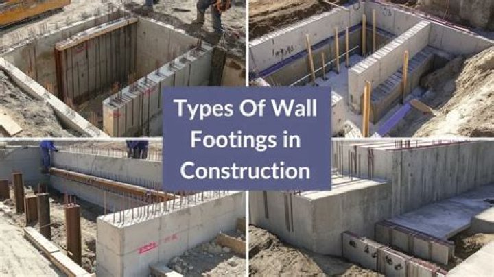 How do you fix wall footings?