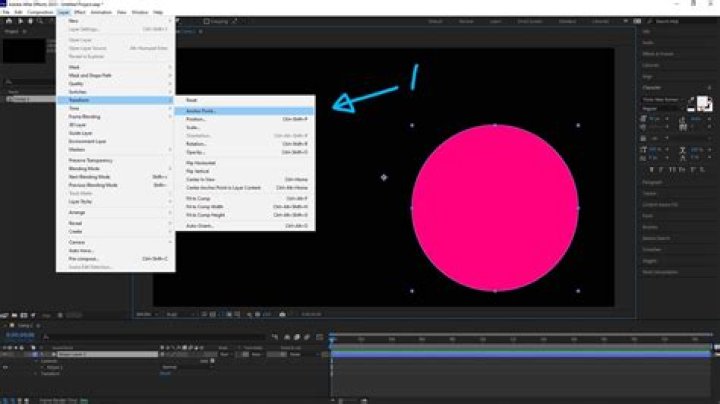 How do you flip a horizontal in after effects?