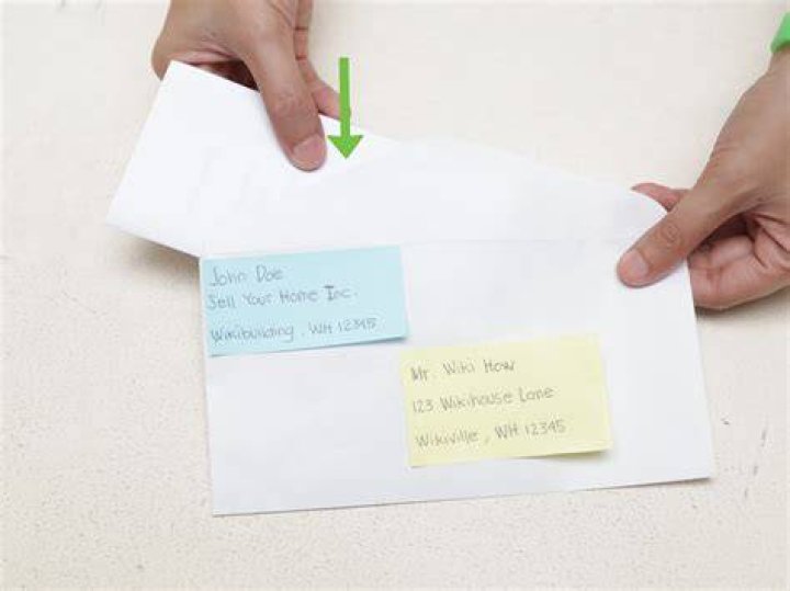 How do you fold a 4x6 envelope?