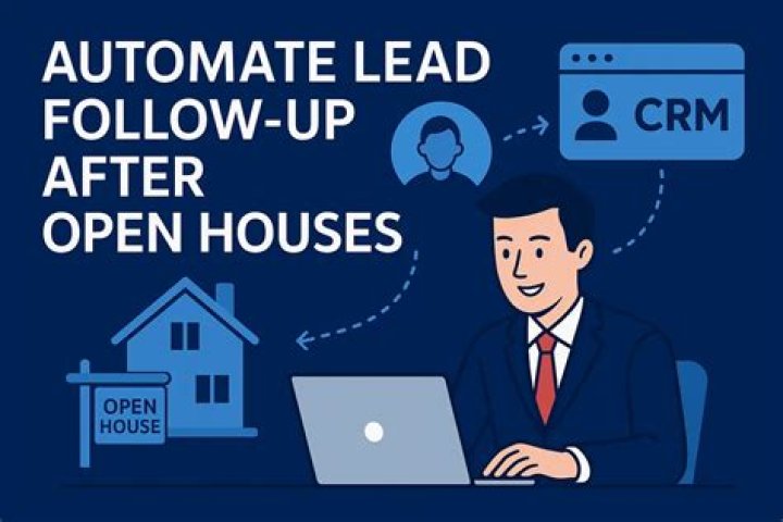 How do you follow up after an open house?