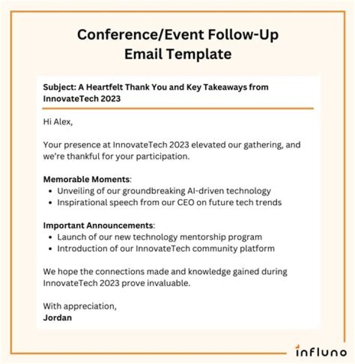 How do you follow-up with leads after an event?