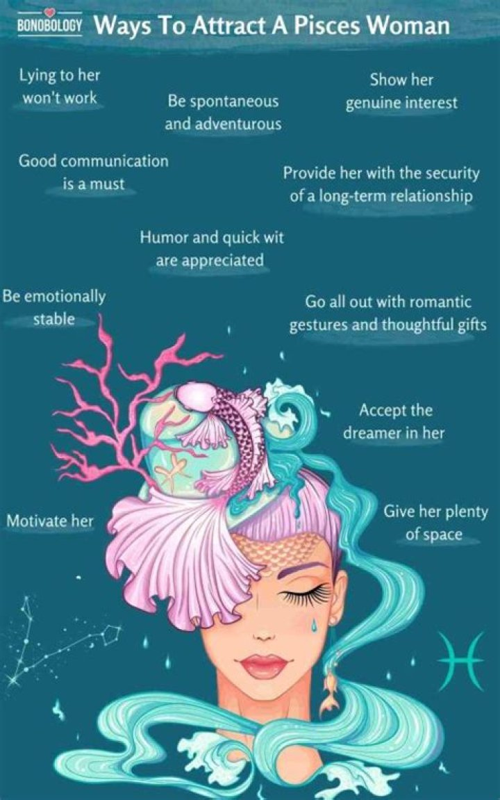 How do you get a Pisces woman attention?