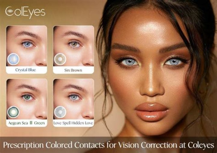 How do you get colored contacts?