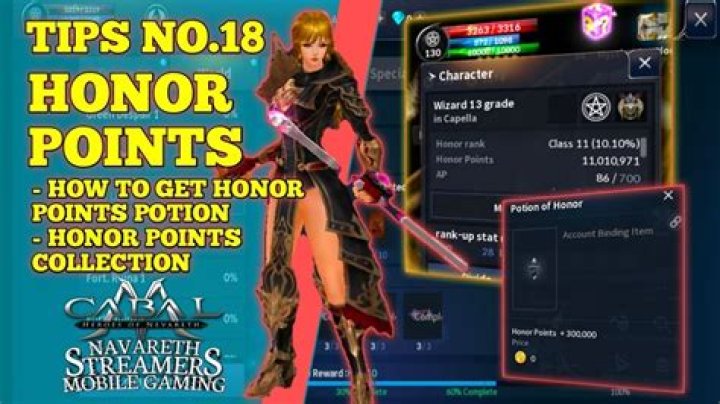 How do you get honor points?