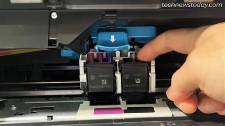 How do you get ink out of a low ink cartridge?