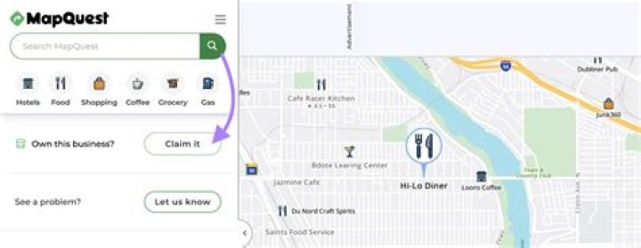 How do you get listed on MapQuest?