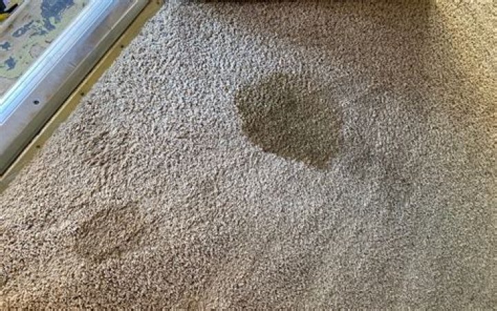How do you get melted rubber out of carpet?
