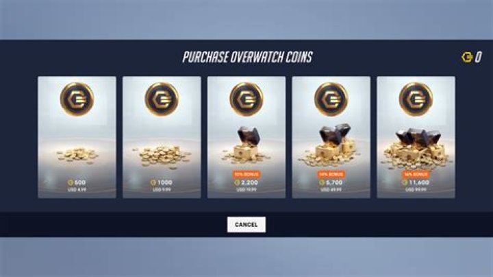 How do you get money from overwatch?