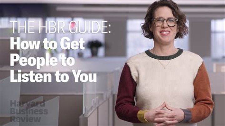 How do you get people to listen to your ideas?