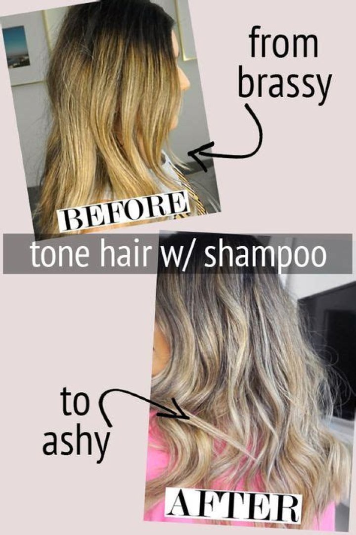 How do you get rid of ashy hair?