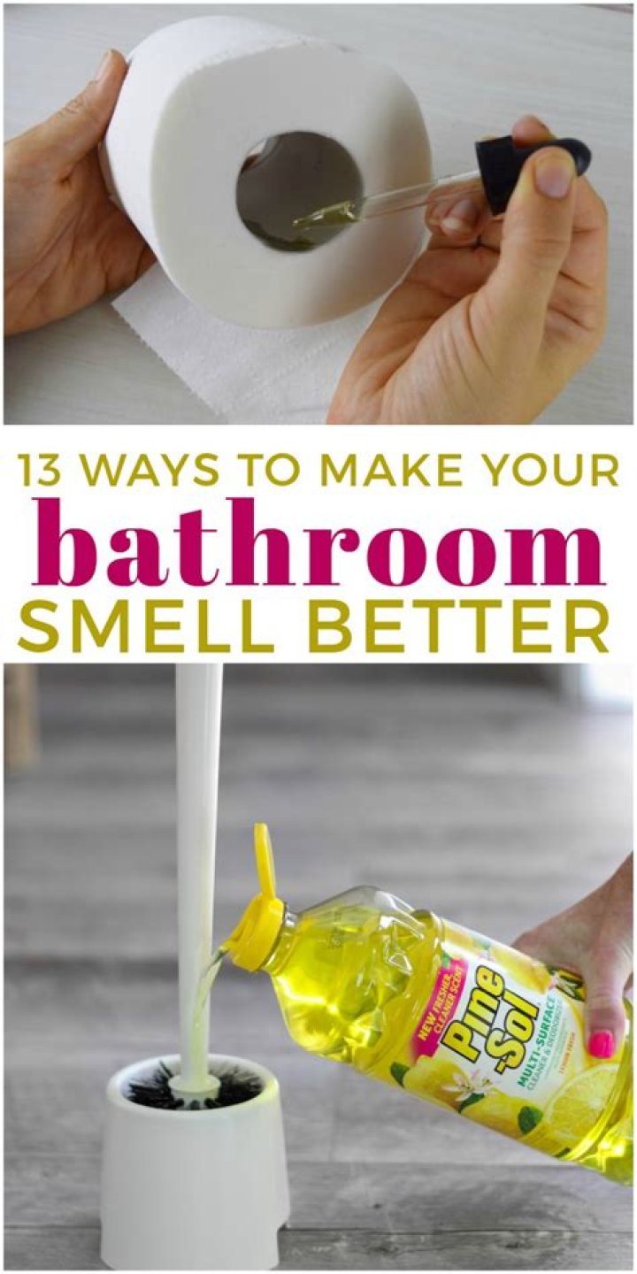 How do you get rid of bathroom odors naturally?