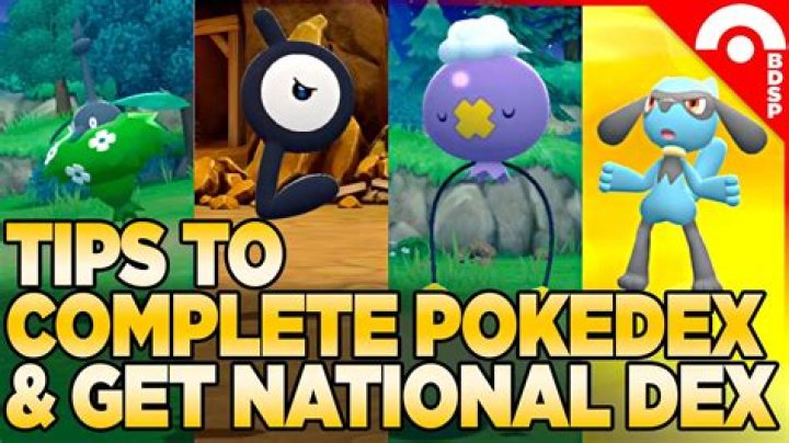 How do you get the National Pokedex in Pokemon Pearl?