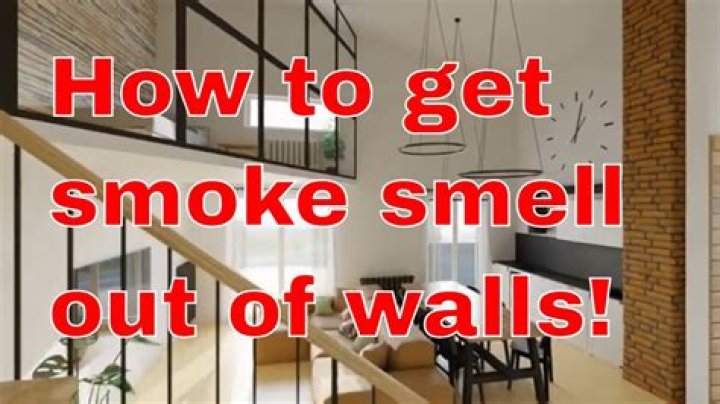 How do you get the smell of smoke out of your room?