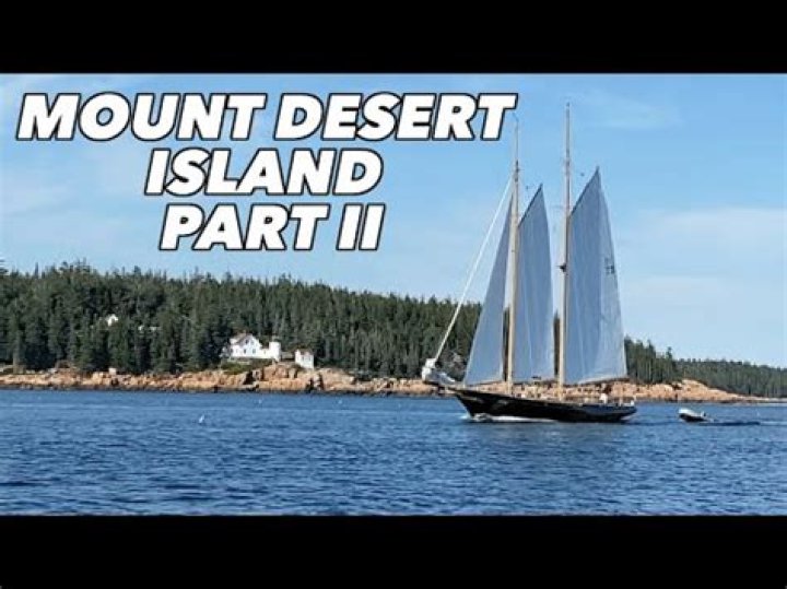 How do you get to Mount Desert Island?