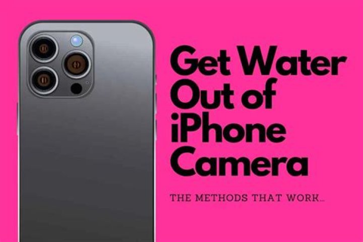 How do you get water out of a pixel camera?
