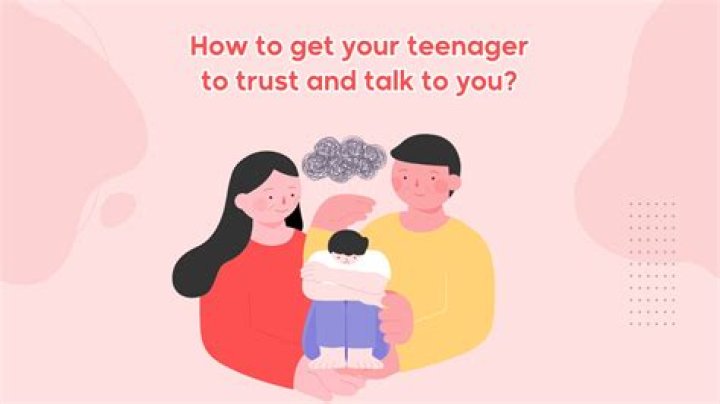How do you get your teenager to talk to you?