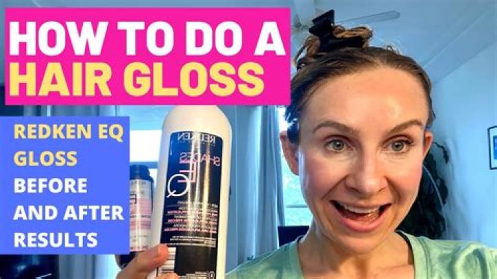 How do you gloss a mirror?