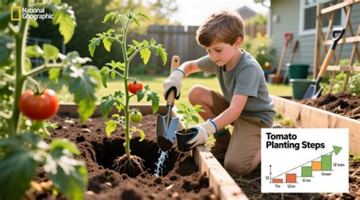 How do you grow tomatoes on the ground?
