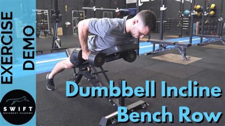 How do you incline a row?