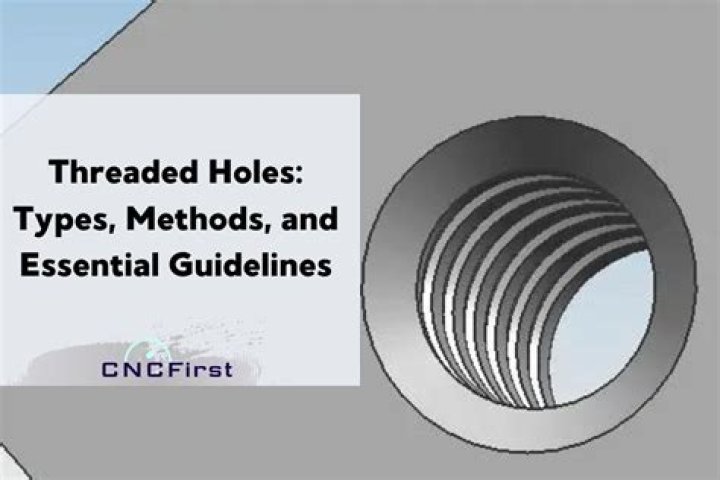 How do you inspect a threaded hole?