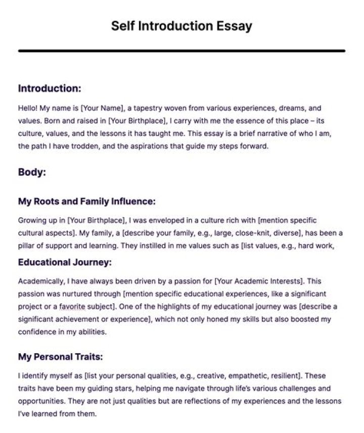 How do you introduce a blog example?