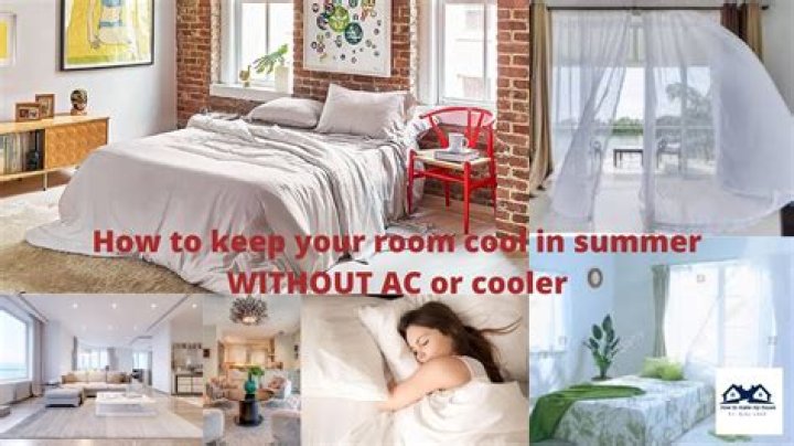 How do you keep a non air conditioned house cool?