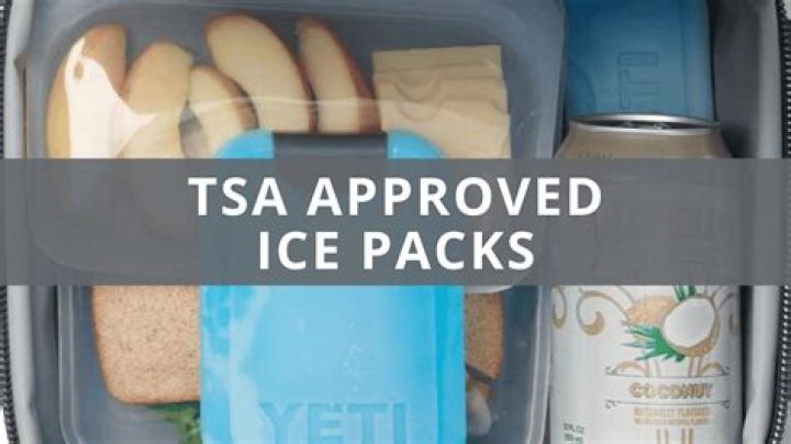 How do you keep things cold on a plane?
