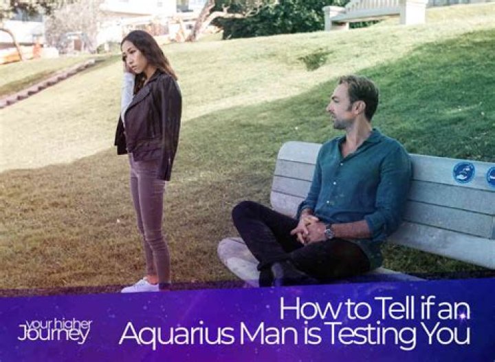 How do you know if an Aquarius man is playing you?