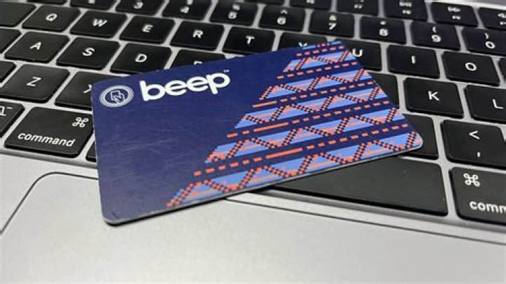 How do you know the beep card is loading?
