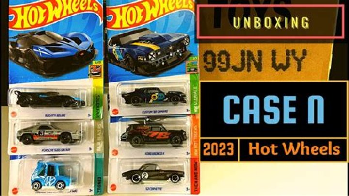 How do you know what case a hot wheel is from?