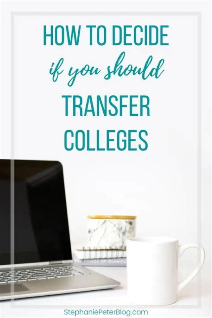 How do you know you should transfer colleges?