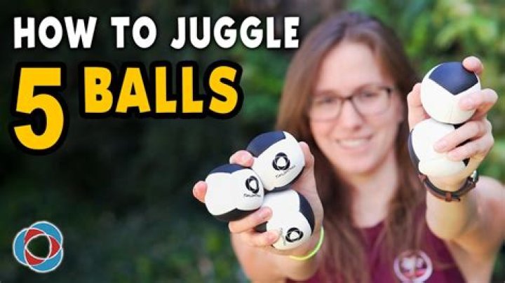 How do you learn to juggle 5 balls?