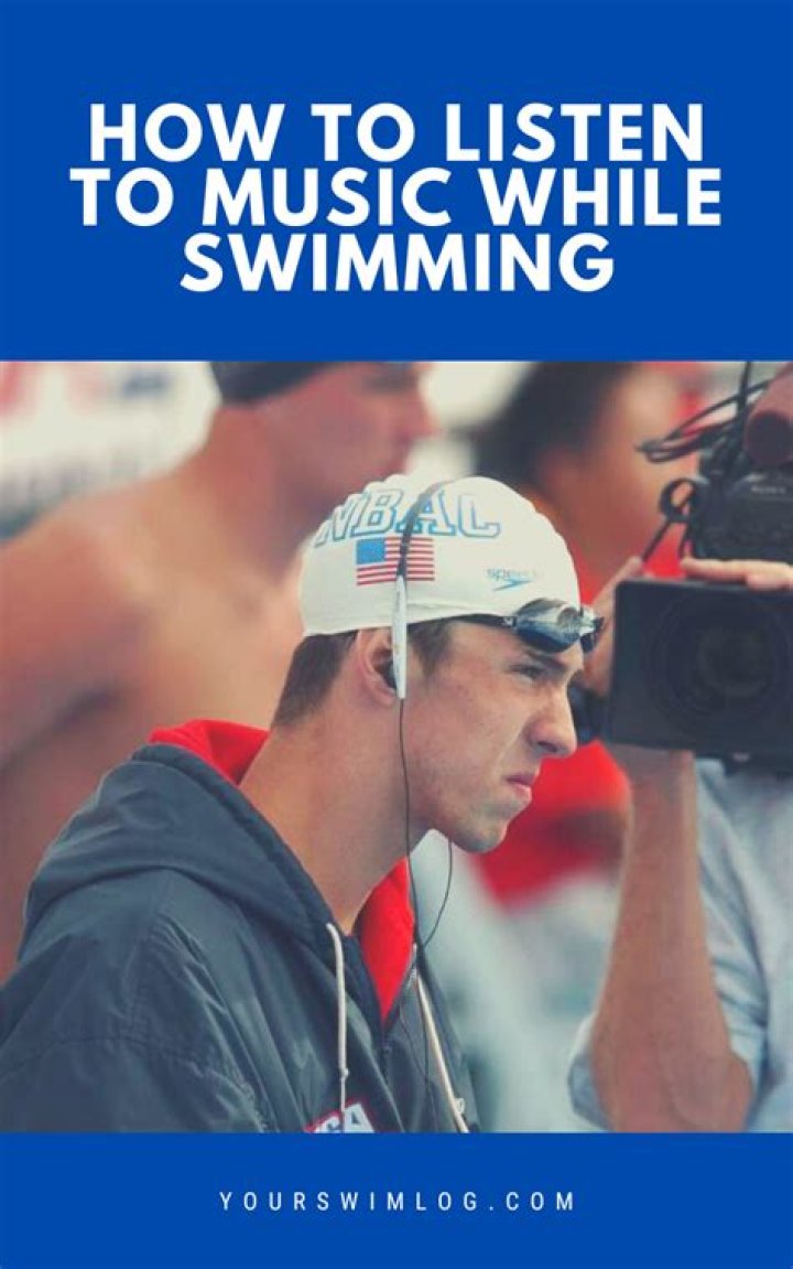 How do you listen to music while swimming laps?