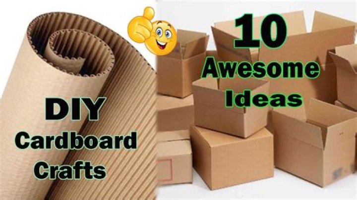 How do you make a cardboard with paper?