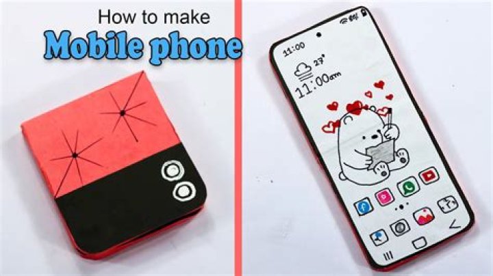 How do you make a mobile phone for kids?