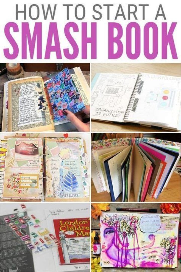 How do you make a smash book?