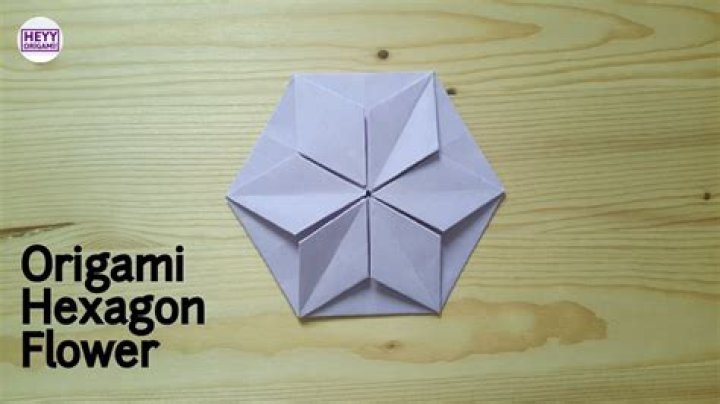 How do you make an origami hexagon?