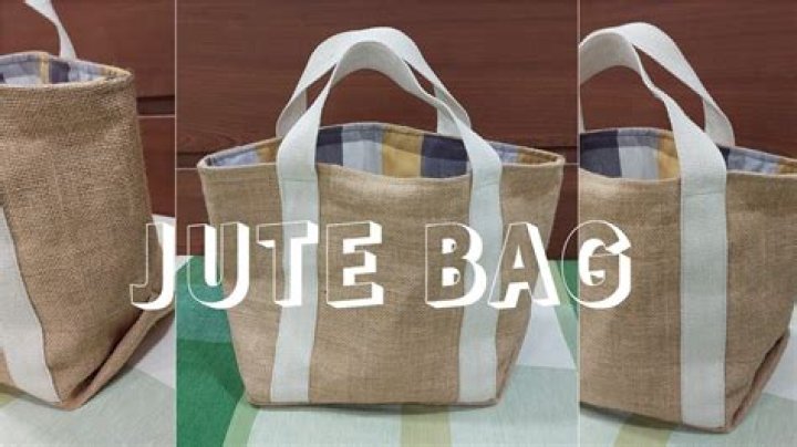 How do you make jute bags?