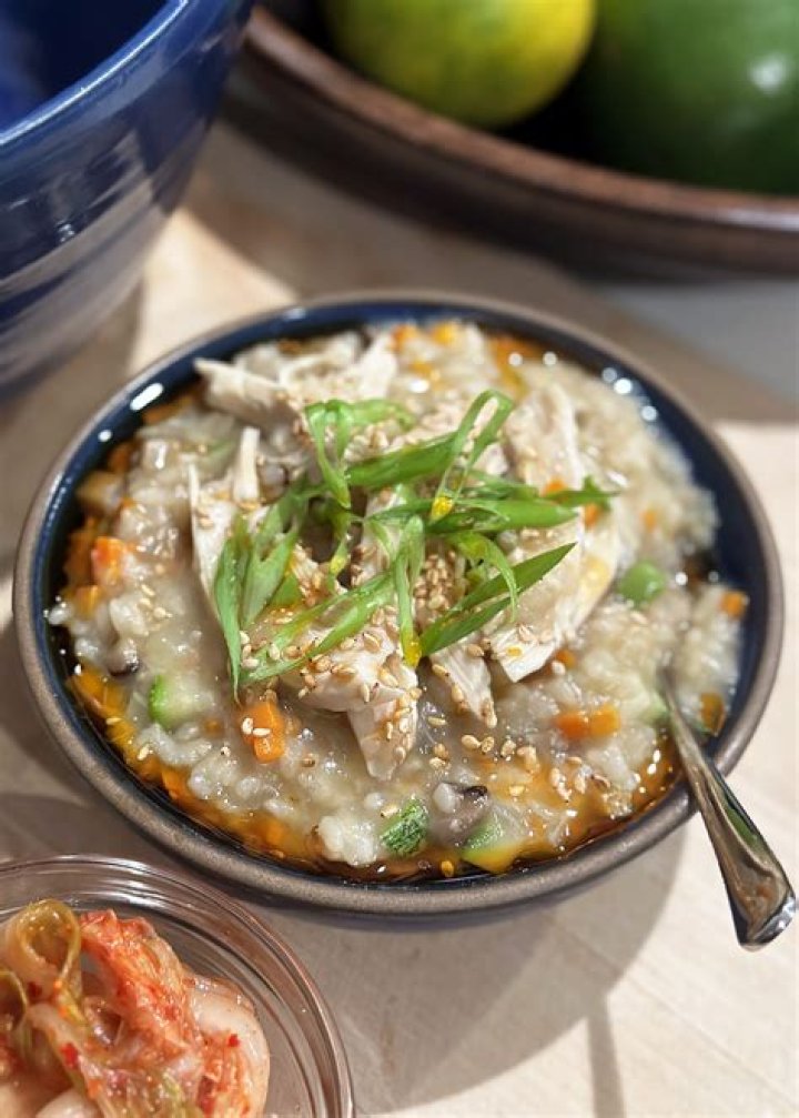 How do you make Korean instant porridge?