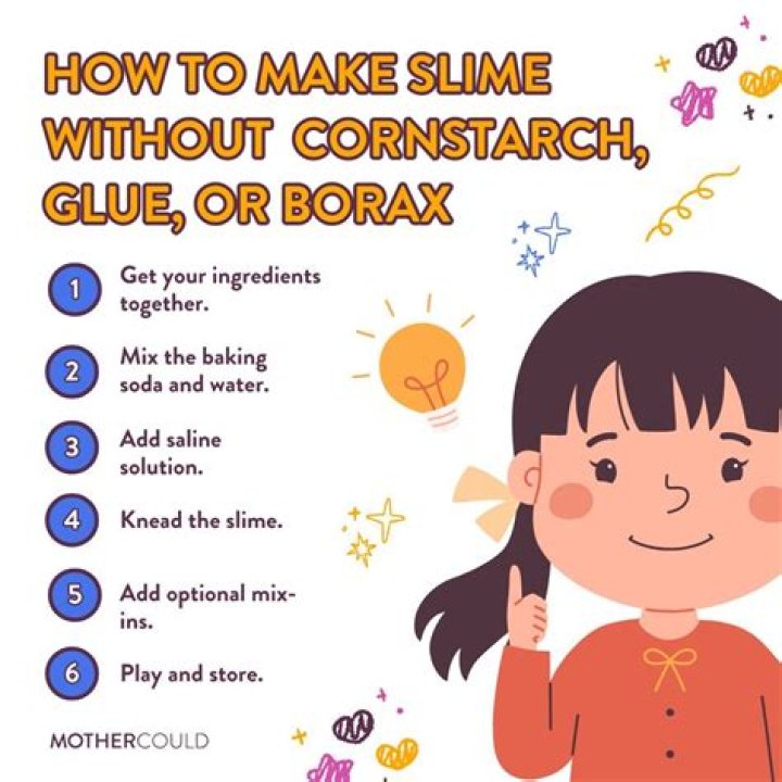 How do you make stretchy slime with cornstarch?