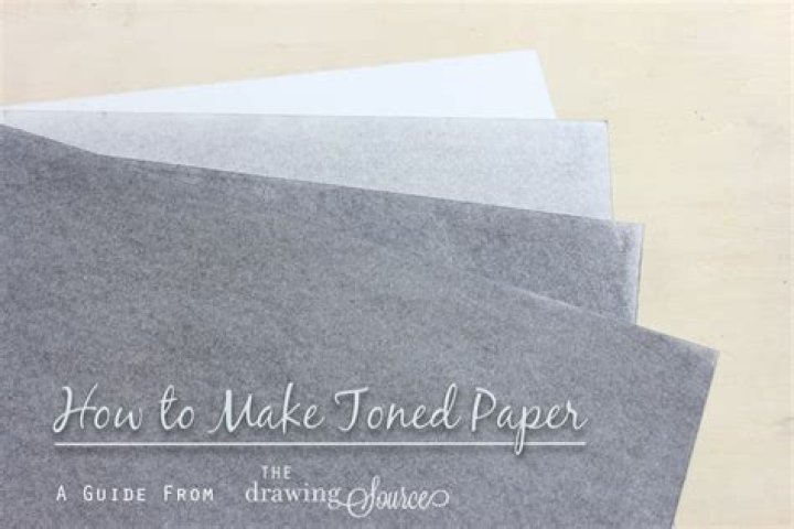 How do you make toned paper?